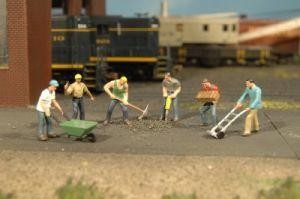 HO Construction Workers/6pc 