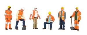 HO Maintenance Workers/6pc 