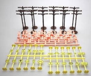 HO Layout Accessories Assortment 