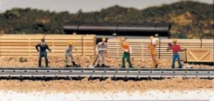 HO Train Work Crew 
