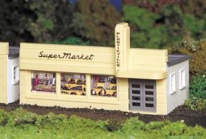 HO Plasticville Supermarket 