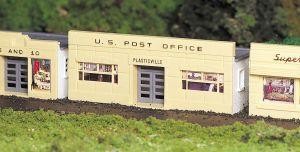 HO Plasticville Post Office 