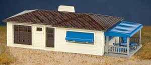 HO Plasticville Ranch House 
