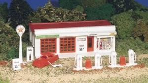 HO Plasticville Gas Station 