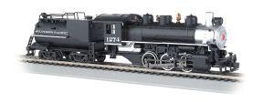 HO 0-6-0 Steam Loco SP #1274 w/Vandy Tender/Smoke 