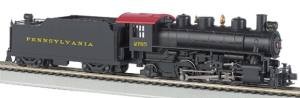 HO 2-6-2 Prairie Steam Loco PRR #2765 w/Smoke 