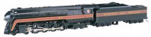 HO N&W J 4-8-4 Steam Loco #611/Railfan/DCC Sound 