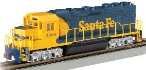 HO GP40 Diesel SF #3508/DCC 