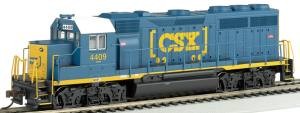 HO GP40 Diesel CSX #4409/DCC Ready 