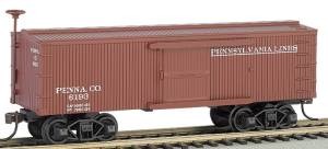 HO Old-Time Boxcar PRR Lines 