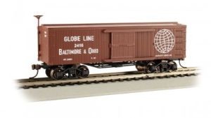 HO Old-Time Boxcar B&O/Globe Line 