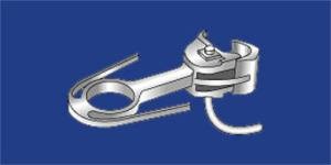 HO EZ Mate Coupler Ctr.Shank-Med/25pr 