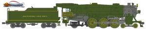 HO Lt.2-8-2 UP #2480 Steam Loco 