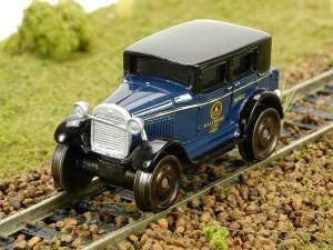 HO 1929 Track Inspection Sedan B&O/DC.DCC 