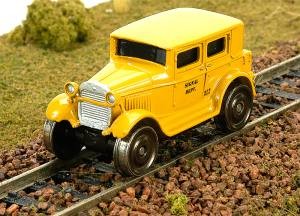 HO 1929 Track Inspection Sedan MoW/DC.DCC 