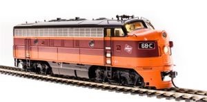 HO P3 F7A Diesel Milw. #68C/maroon&org DC/DCC Sound 