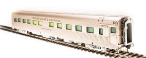 HO CA Zephyr D&RGW Sleeper #1132 Silver Gorge 