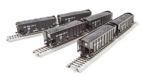 HO H2a 3-Bay Hopper 6pk B&O 