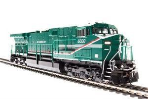 HO AC6000CW Diesel GE Demo #6000/Green Machine/DC/DCC Sound 