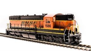 HO P3 SD9 Diesel BNSF #1587/Swoosh/DC/DCC Sound 