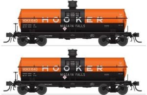 HO 6000g Tank Car 2pk Hooker Chemicals/As-Delivered 