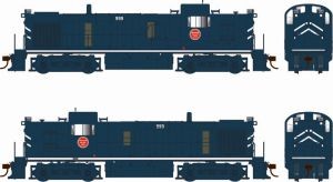 HO RS-3 Diesel MP solid blue scheme #996 