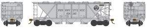 HO H30 Cvd Hopper PRR Circle Keystone Gray #254367 