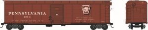 HO X32 Boxcar 2 Door PRR Shadow Keystone #48511 