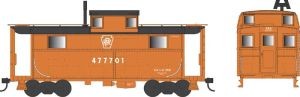 HO N5 Caboose PRR #477701/Keystone Focal Orange 