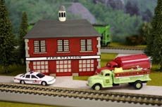HO Firehouse 