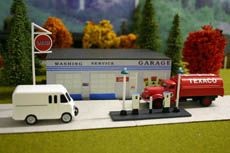 HO Gas Station 