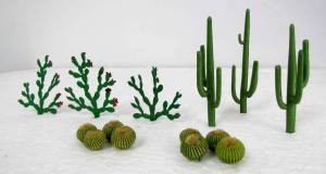 HO Cactus - 3 Types 20/Pk 