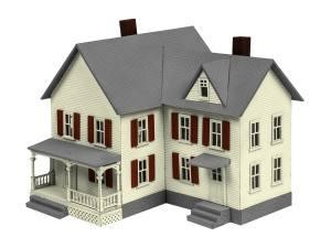 HO Eller House - Built Up 