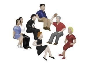 HO Sitting Passengers 