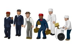 HO Station Service Crew 