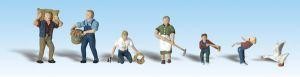 HO Farm People 