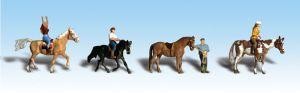 HO Horseback Riders 