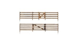HO Rail Fence 