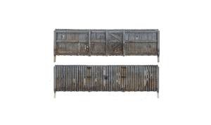HO Privacy Fence 