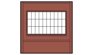 HO DPM Dock Level Wall Steel Sash Windows 