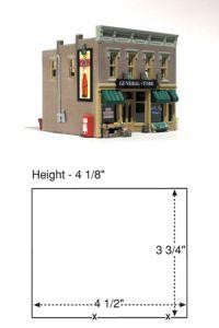HO B/U Lubener's General Store 
