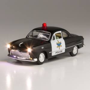 HO Just Plug Police Car 