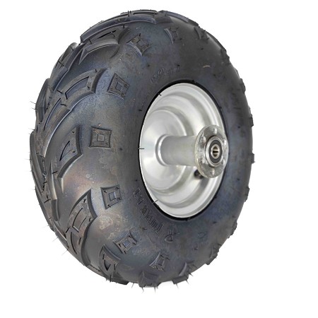 145/70-6 V-Tread Tire with Rim for Mini Bike (Rear)