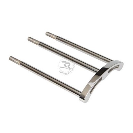 Chromed Support For 2X2 Rear Calipers