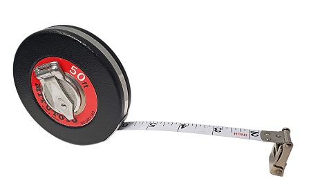 Mitutoyo 50 Ft. Tape Measure  - Metal Case