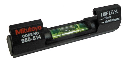 Mitutoyo 3 Inch Aluminum Line Level