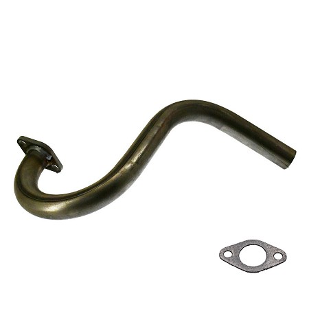 Curved Exhaust Header Pipe 