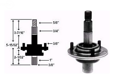 Spindle Assembly Mtd 