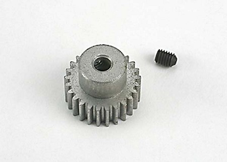 25-Tooth Pinion Gear (48 Pitch) & Set Screw (Fits 3mm Shaft)