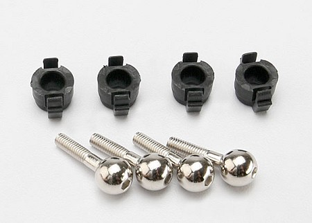 Steel Pivot Balls & Caps (4)